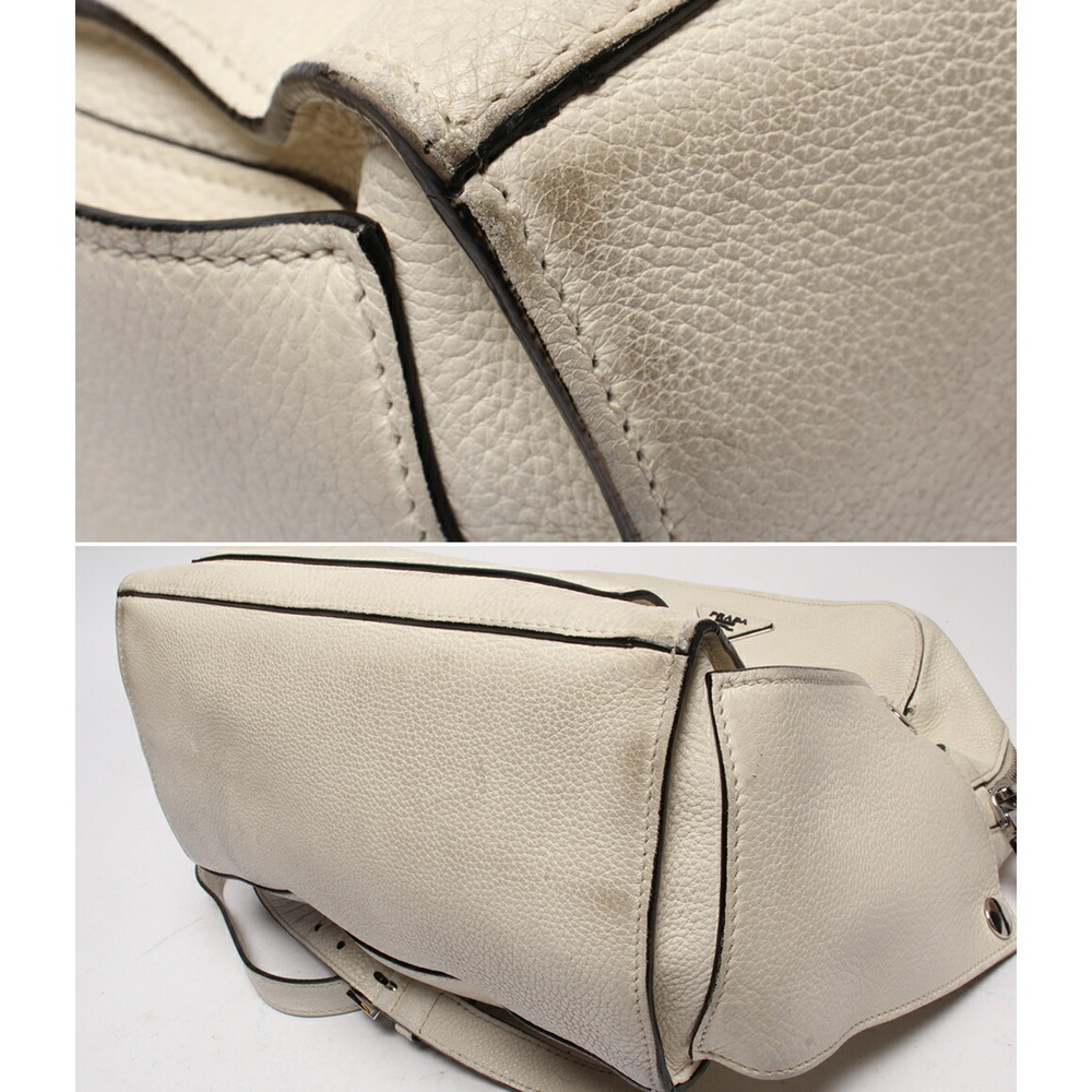 Prada white leather backpack - Picture 5 of 6